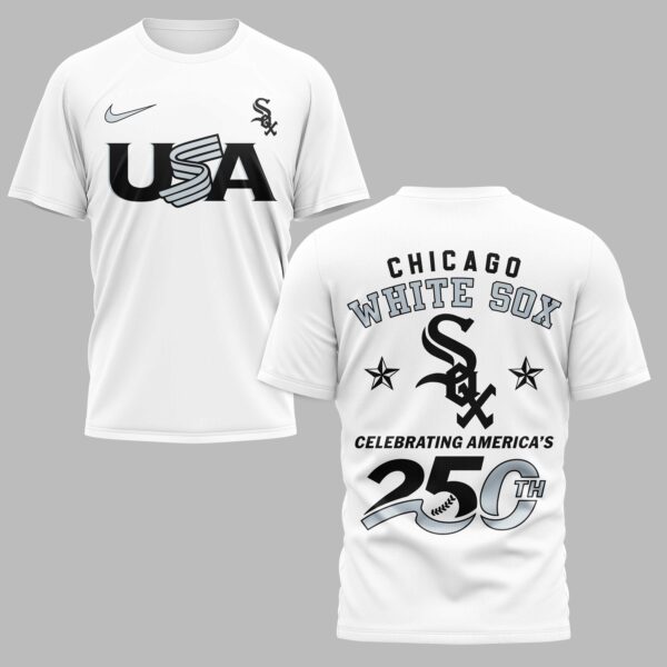 Chicago White Sox Celebrating America’s 250th Premium T-shirt LT0003