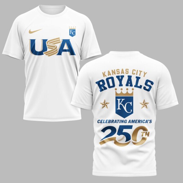 Kansas City Royals Celebrating America’s 250th Premium T-shirt LT0003