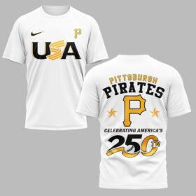 Pittsburgh Pirates Celebrating America’s 250th Premium T-shirt LT0003