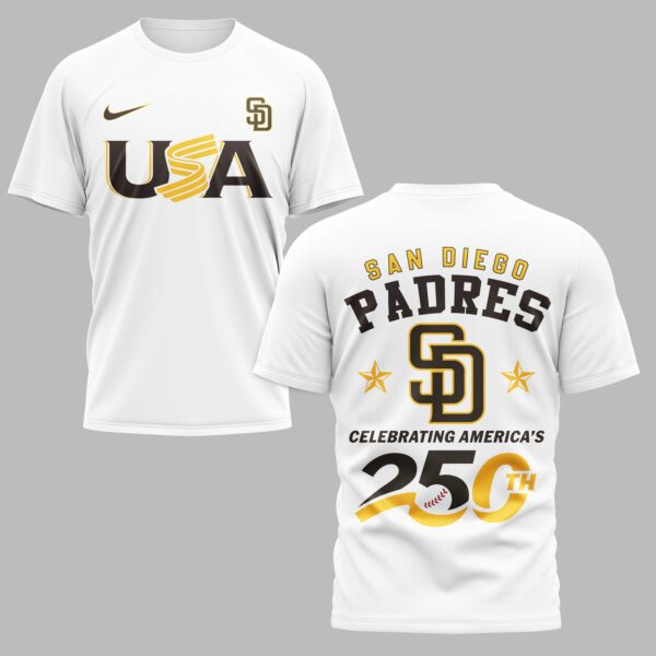 San Diego Padres Celebrating America’s 250th Premium T-shirt LT0003