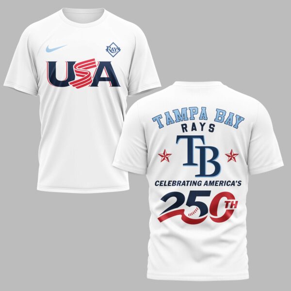 Tampa Bay Rays Celebrating America’s 250th Premium T-shirt LT0003