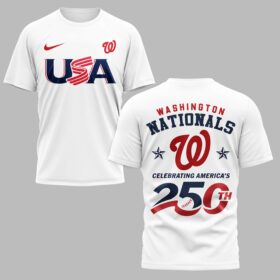 Washington Nationals Celebrating America’s 250th Premium T-shirt LT0003