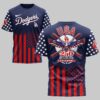 Los Angeles Dodgers x 250Years Mars Premium T-Shirt PL06