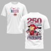 Cincinnati Reds 250th Freedom Anniversary Snoopy & Charlie Friendship Premium T-Shirt PH00003