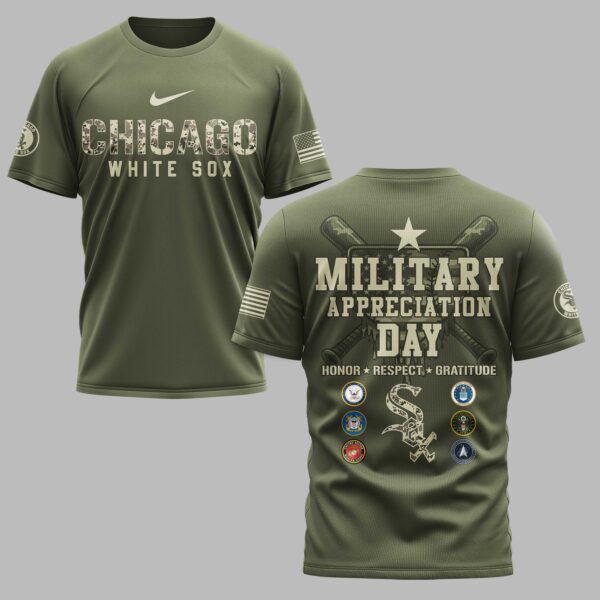 Chicago White Sox Military Appreciation Premium T-shirt LT0004