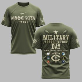 Minnesota Twins Military Appreciation Premium T-shirt LT0004
