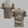 Chicago Cubs “Hunting in My Veins” Camo Premium T-Shirt LT0005