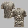 Philadelphia Phillies “Hunting in My Veins” Camo Premium T-Shirt LT0005