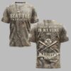 Seattle Mariners “Hunting in My Veins” Camo Premium T-Shirt LT0005