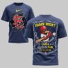 st. louis cardinals x Tear Mars Premium T-Shirt PL07