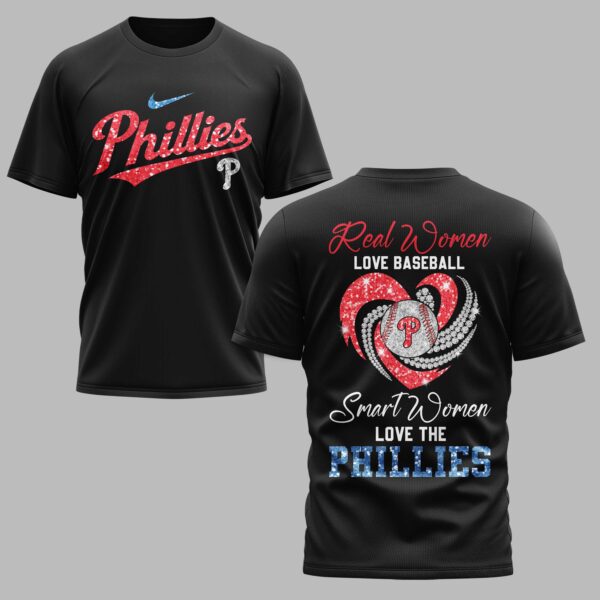 Philadelphia Phillies Glitter Premium T-Shirt LT0001