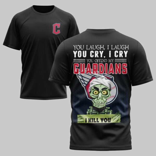 Cleveland Guardians x Skull Mars Premium T-Shirt PL03