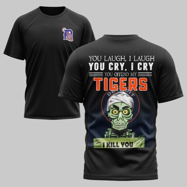 Detroit Tigers x Skull Mars Premium T-Shirt PL03