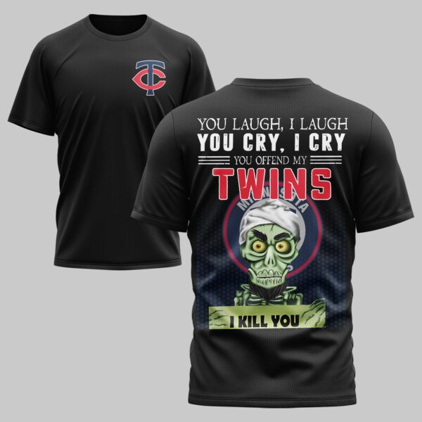 Minnesota Twins x Skull Mars Premium T-Shirt PL03