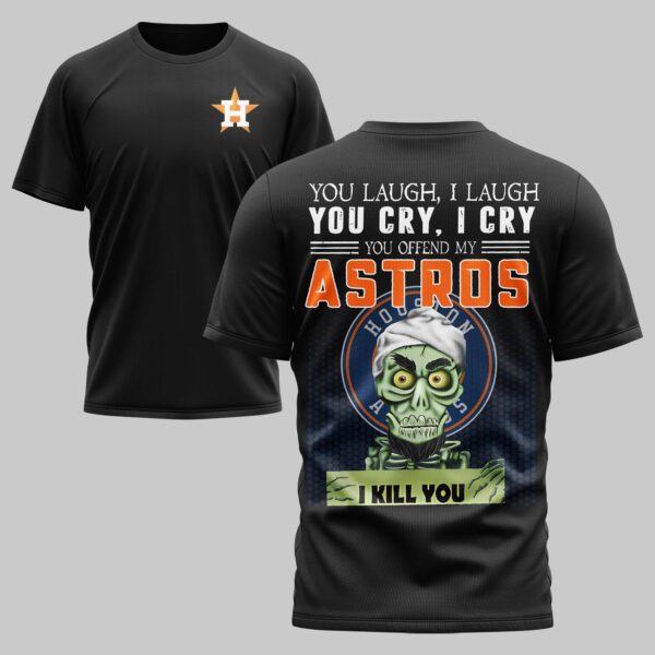 Houston Astros x Skull Mars Premium T-Shirt PL03