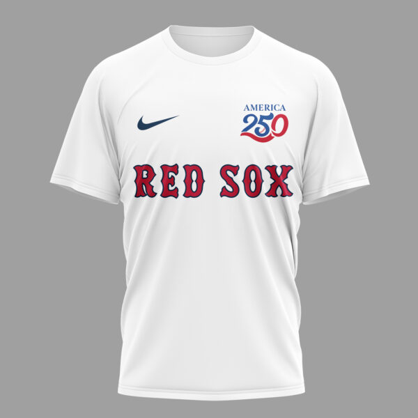 Alternative view of Boston Red Sox x 250 Years Of America Premium T-Shirt 003