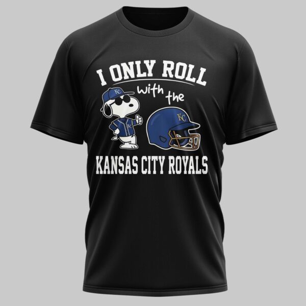 Alternative view of Kansas City Royals x snoopy Mars Premium T-Shirt PL04