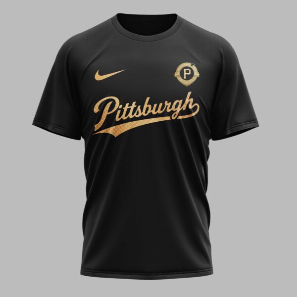 Alternative view of Pittsburgh Pirates x Fourth Wing Premium T-Shirt 008