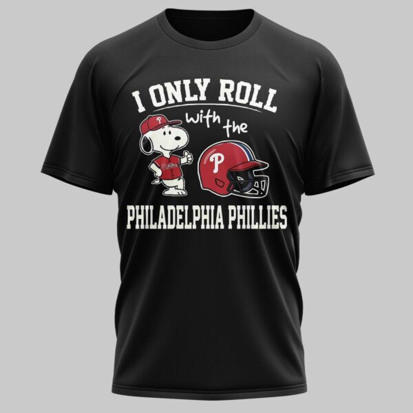 Alternative view of Philadelphia Phillies x snoopy Mars Premium T-Shirt PL04