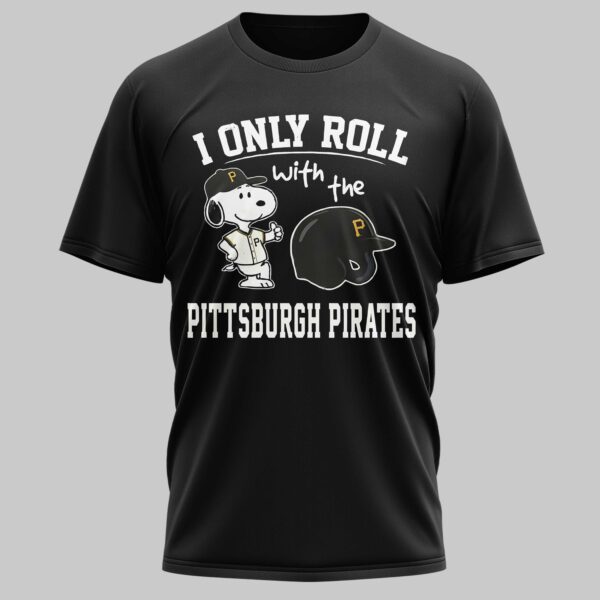 Alternative view of Pittsburgh Pirates x snoopy Mars Premium T-Shirt PL04