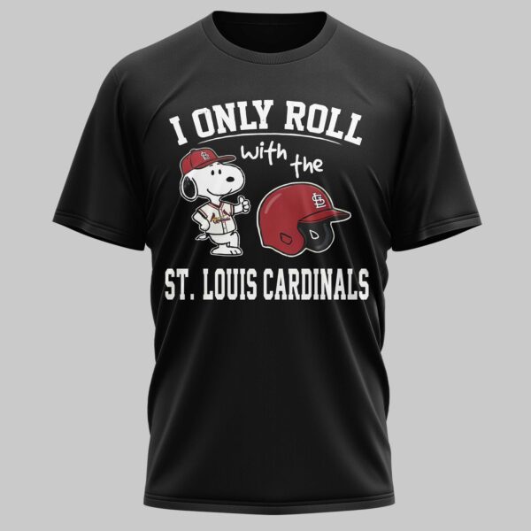 Alternative view of St. Louis Cardinals x snoopy Mars Premium T-Shirt PL04