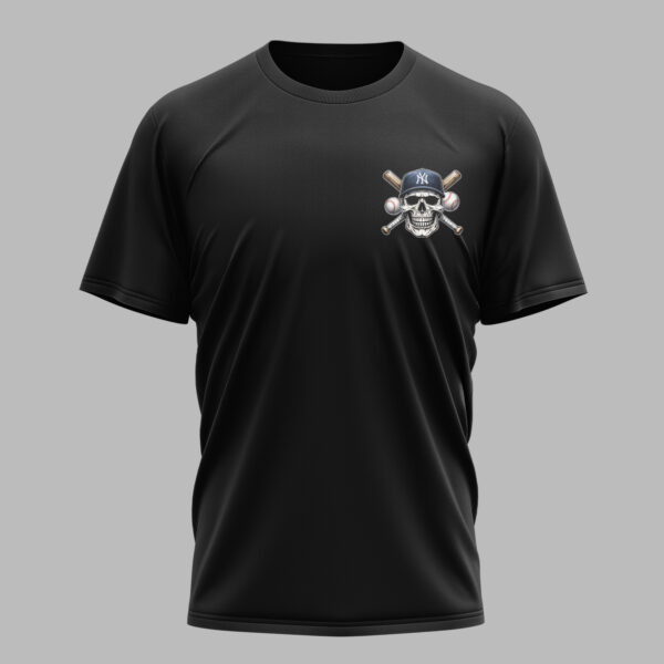 Alternative view of New York Yankees X Skullcap Premium T Shirt PVT001