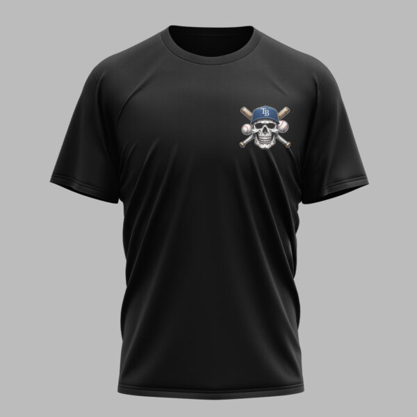Alternative view of Tampa Bay Rays X Skullcap Premium T Shirt PVT001
