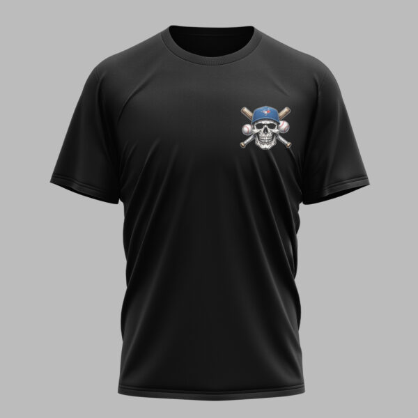 Alternative view of Toronto Blue Jays X Skullcap Premium T Shirt PVT001