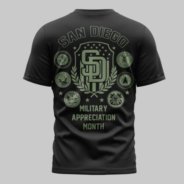 Alternative view of San Diego Padres x Military Appreciation Month Premium T-Shirt 001