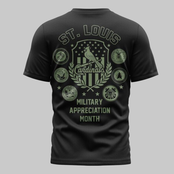 Alternative view of St Louis Cardinals x Military Appreciation Month Premium T-Shirt 001