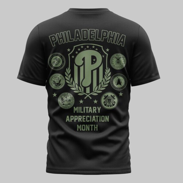 Alternative view of Philadelphia Phillies x Military Appreciation Month Premium T-Shirt 001