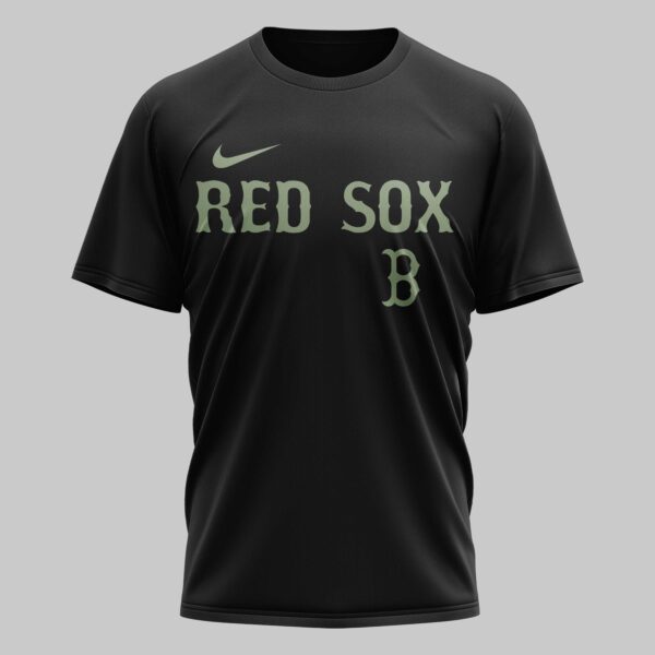 Alternative view of Boston Red Sox x Military Appreciation Month Premium T-Shirt 001