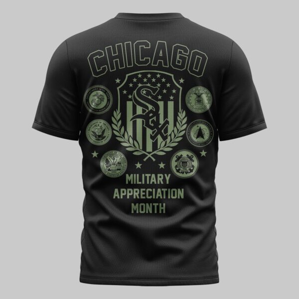 Alternative view of Chicago White Sox x Military Appreciation Month Premium T-Shirt 001