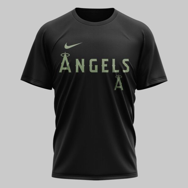 Alternative view of Los Angeles Angels x Military Appreciation Month Premium T-Shirt 001