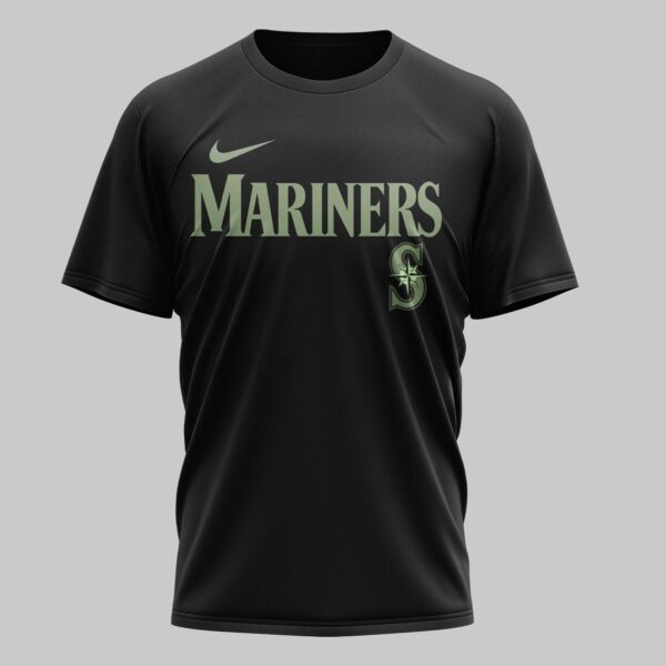 Alternative view of Seattle Mariners x Military Appreciation Month Premium T-Shirt 001