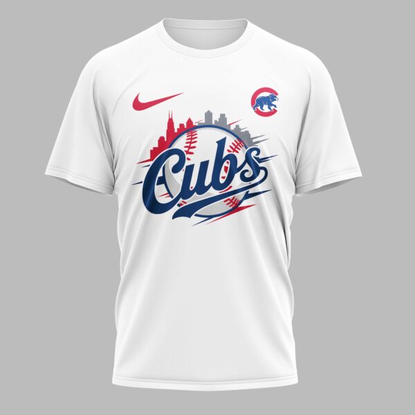 Alternative view of Chicago Cubs 2026 Season Premium T-Shirt 005