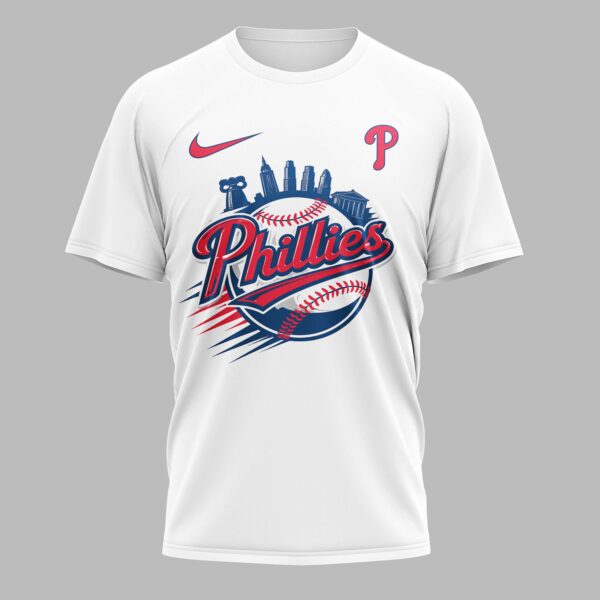 Alternative view of Philadelphia Phillies 2026 Season Premium T-Shirt 005