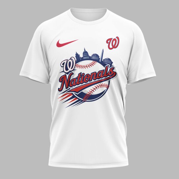Alternative view of Washington Nationals 2026 Season Premium T-Shirt 005
