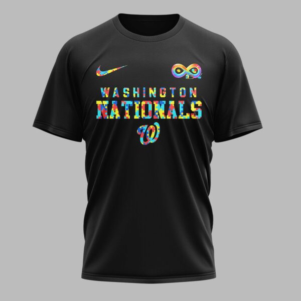 Alternative view of Washington Nationals x Autism Awareness Premium T-Shirt 006