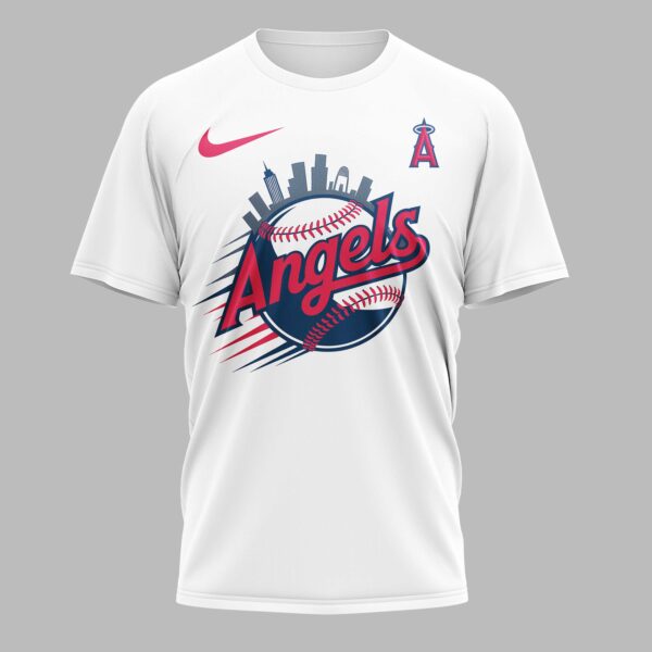 Alternative view of Los Angeles Angels 2026 Season Premium T-Shirt 005