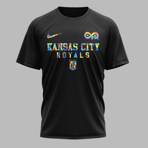 Alternative view of Kansas City Royals x Autism Awareness Premium T-Shirt 006
