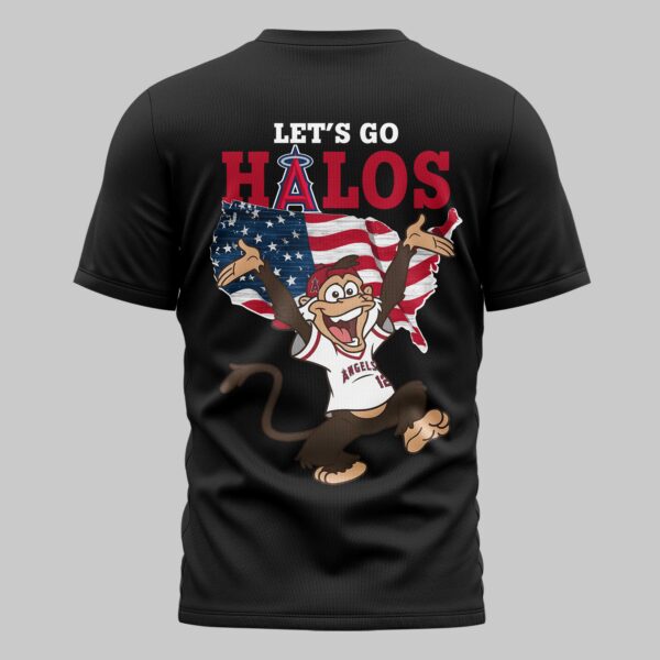 Alternative view of Los Angeles Angels x USA Baseball Premium T-Shirt 007