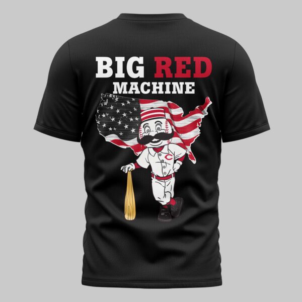 Alternative view of Cincinnati Reds x USA Baseball Premium T-Shirt