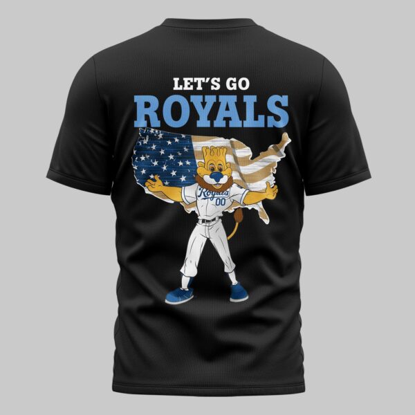 Alternative view of Kansas City Royals x USA Baseball Premium T-Shirt 007