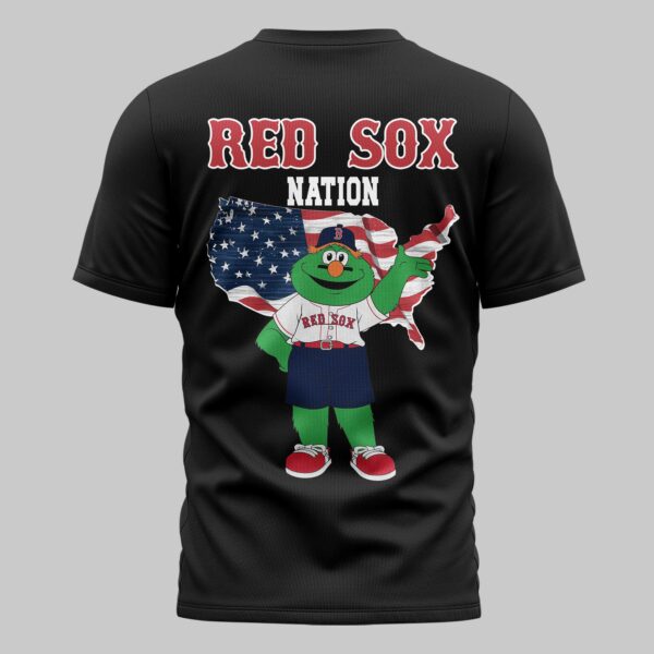 Alternative view of Boston Red Sox x USA Baseball Premium T-Shirt 007