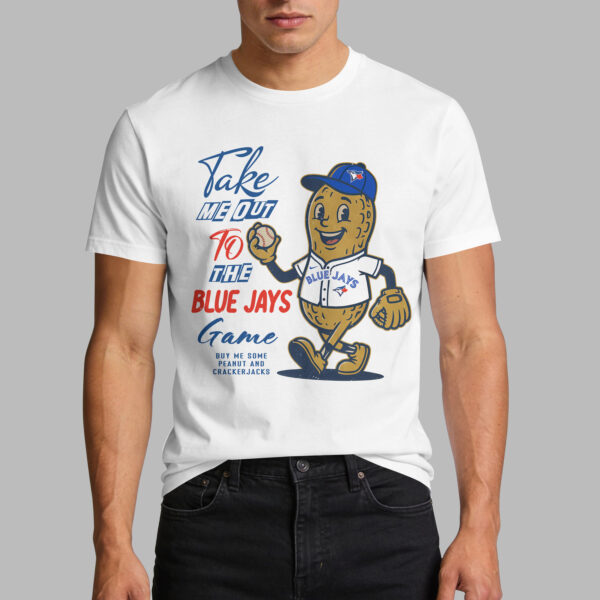 Alternative view of Toronto Blue Jays Peanut Game Premium T-Shirt HC01