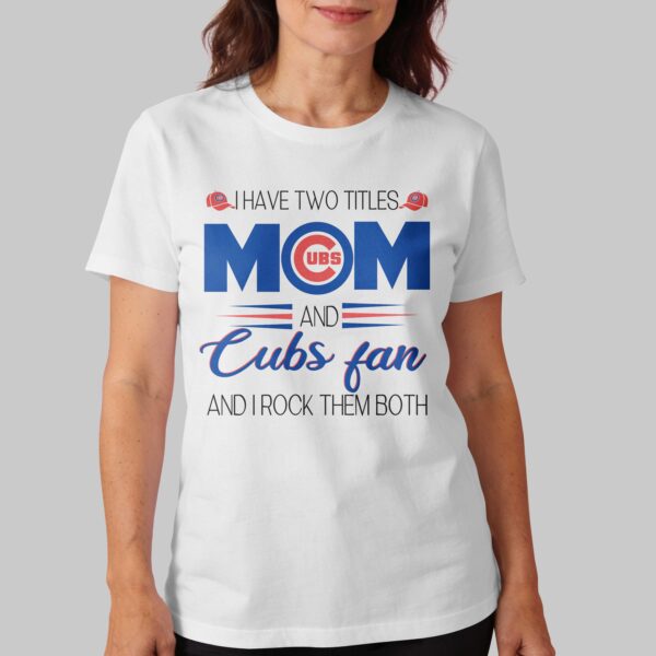 Alternative view of Chicago Cubs Mom Premium T-Shirt HC03