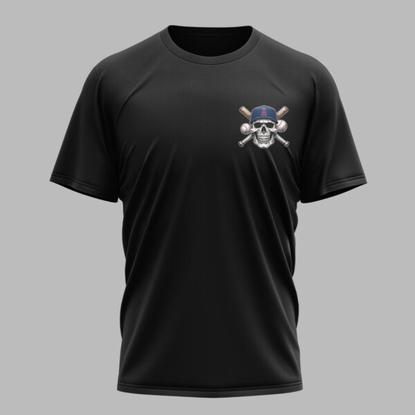 Alternative view of Los Angeles Angels X Skullcap Premium T Shirt PVT001