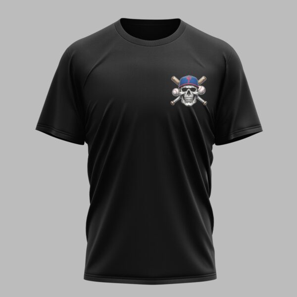 Alternative view of Philadelphia Phillies X Skullcap Premium T Shirt PVT001