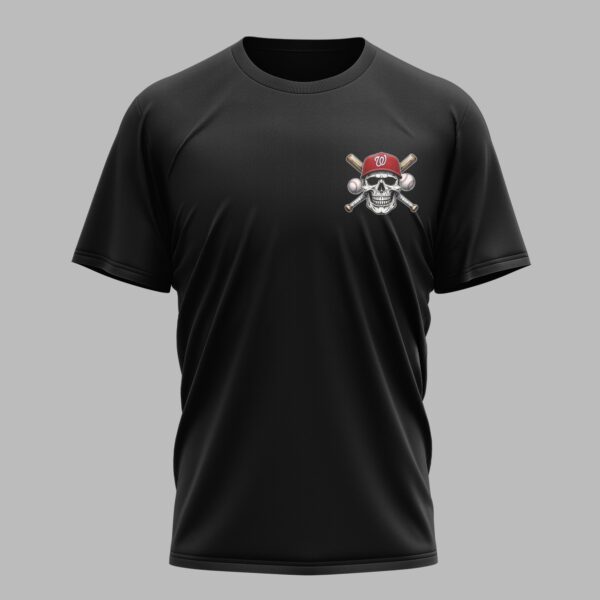 Alternative view of Washington Nationals X Skullcap Premium T Shirt PVT001